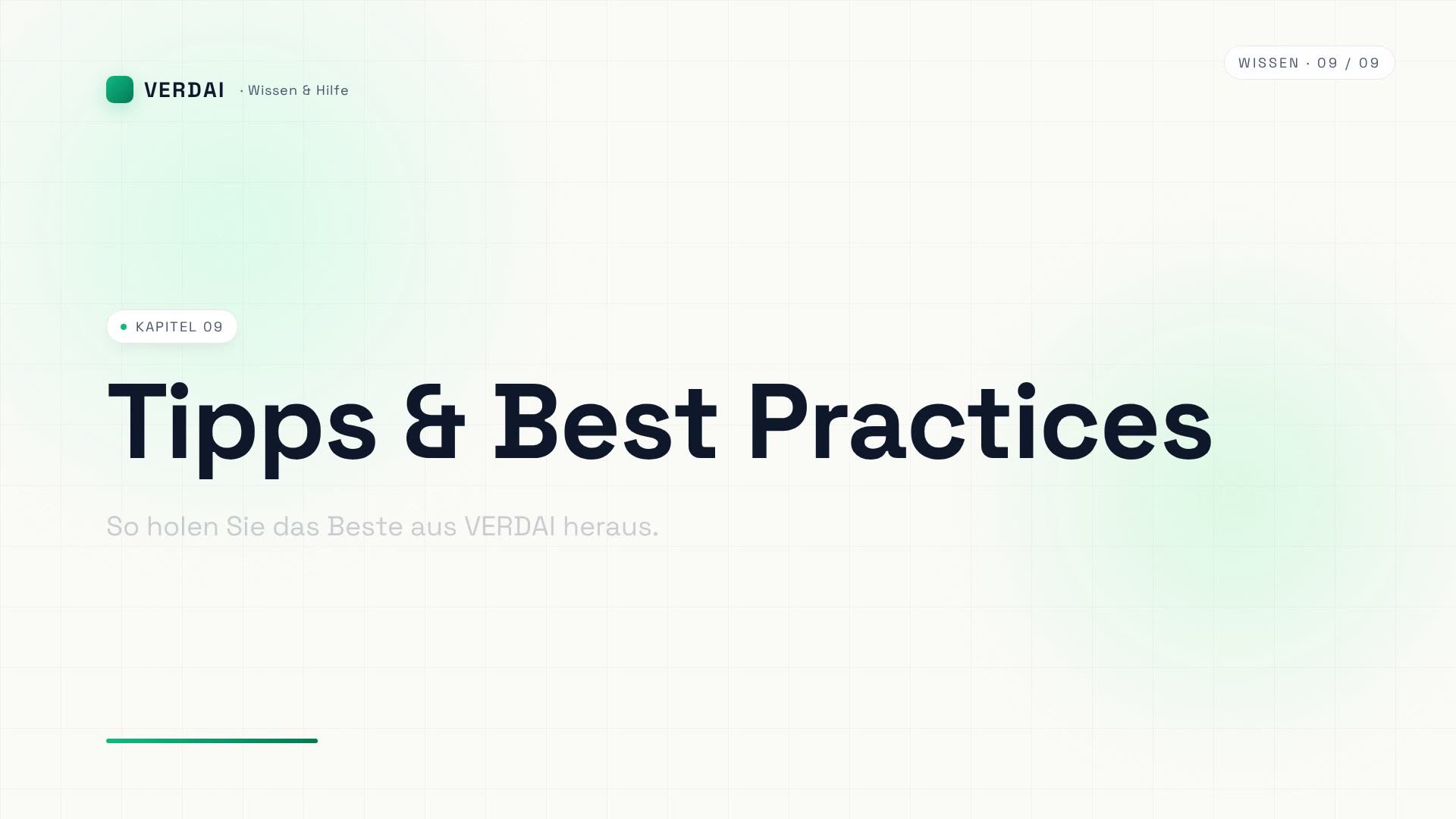 Vorschaubild: Tipps & Best Practices